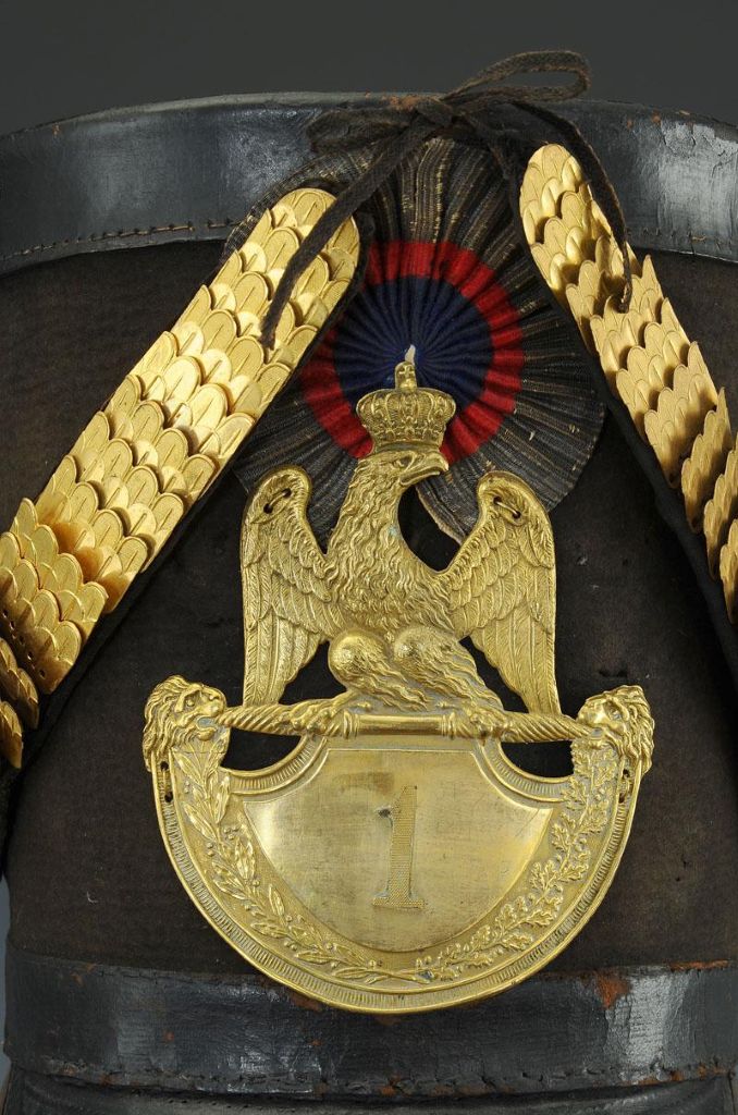 Shako Officier 1er de Ligne 1814-1815